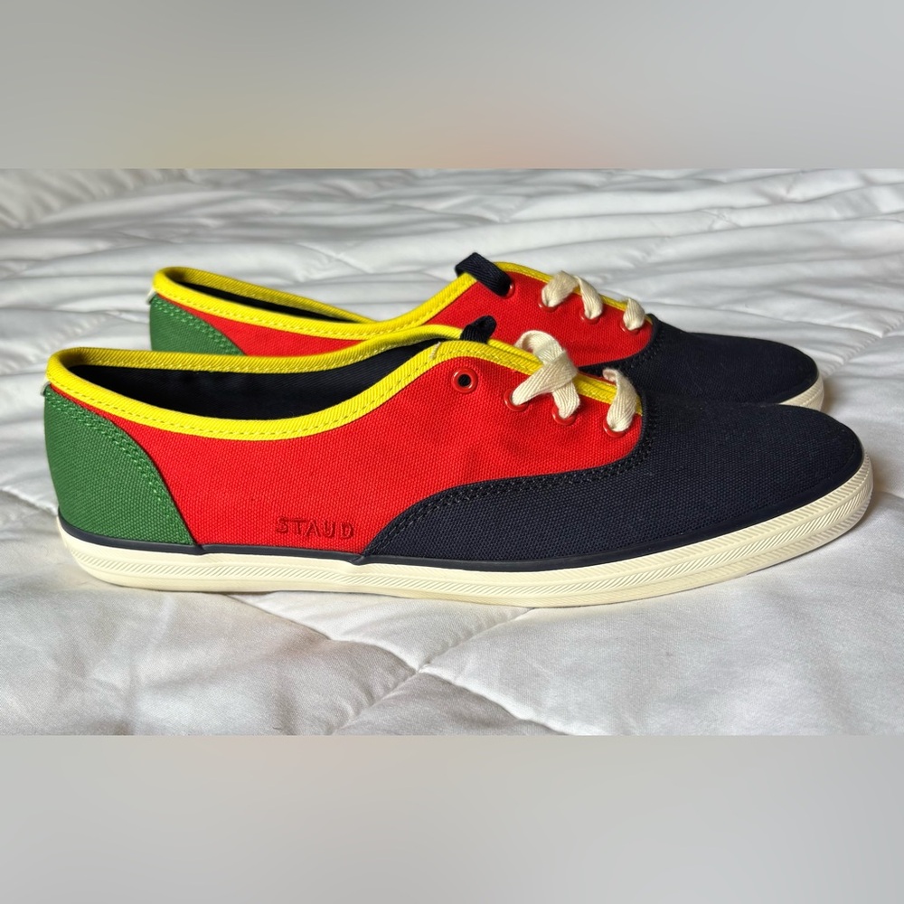 Keds x Staud Sneakers women 8 Vibrant Canvas Casual Colorblock Prep Blokecore